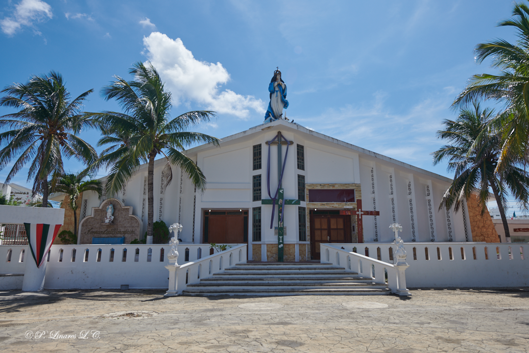 parroquia inmaculada concepcion de maria isla mujeres