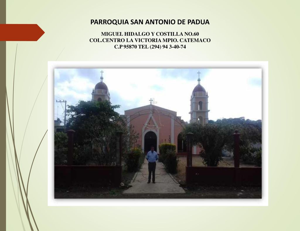 parroquia san antonio de padua catemaco