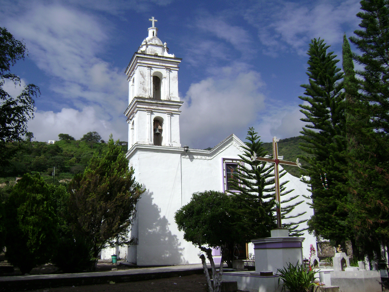 parroquia santa monica alcozauca de guerrero