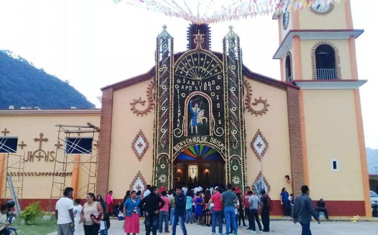 parroquia santiago apostol tehuipango